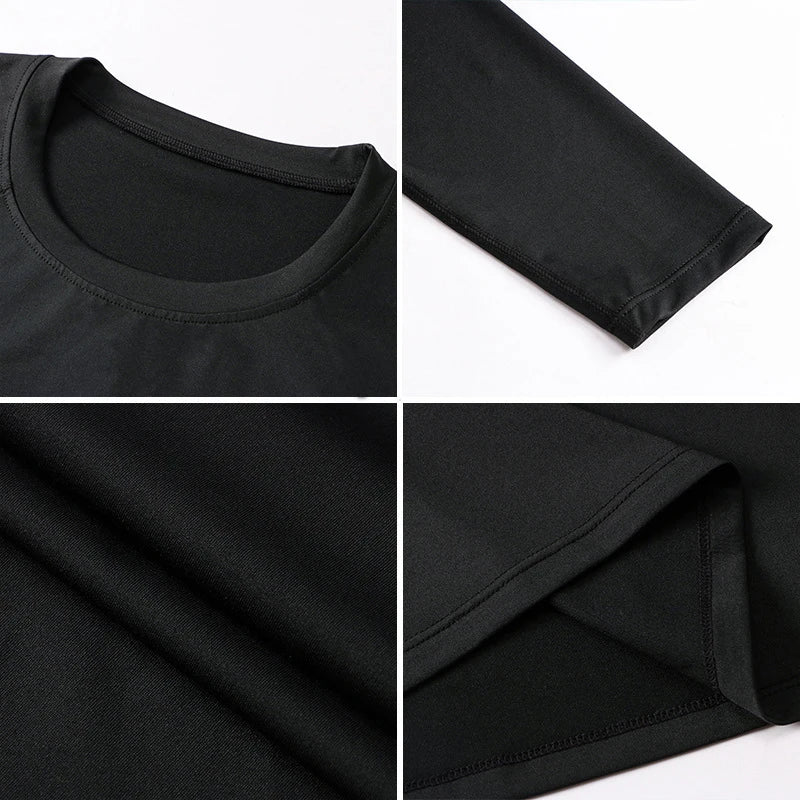 Compression T Shirts Long Sleeve Sportswear Training Exercise