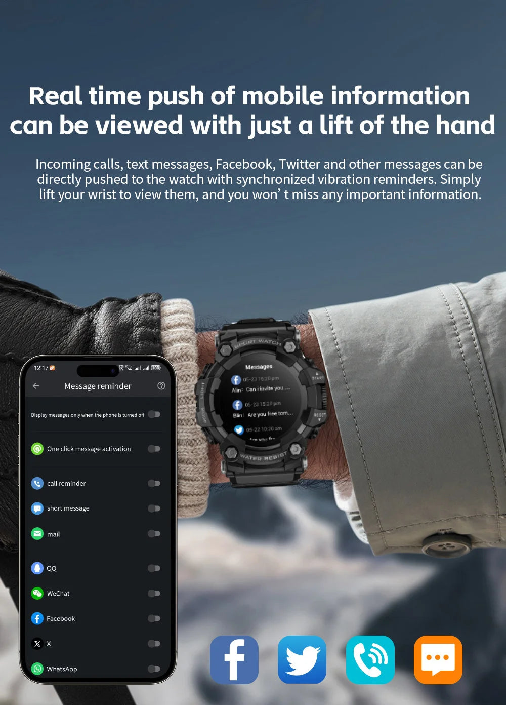 2025 Smart Fitness Tracker Watch for Men