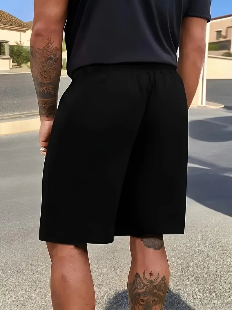 Men's Sporty Letter Shorts