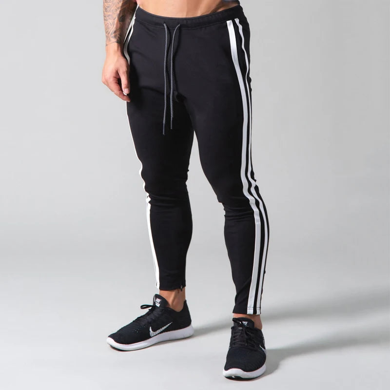 Men Skinny Sweatpants Workout Male Trousers
