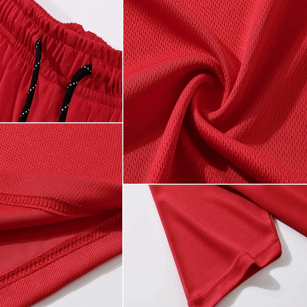 Men's Sporty Letter Shorts