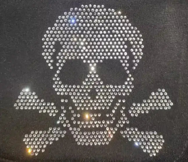 Men's Slim Fit Track Pants – Multi-Pocket Rhinestone Sweatpants