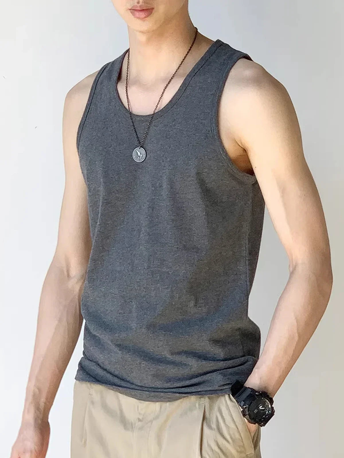 Black Muscle Vest  Venom Logo