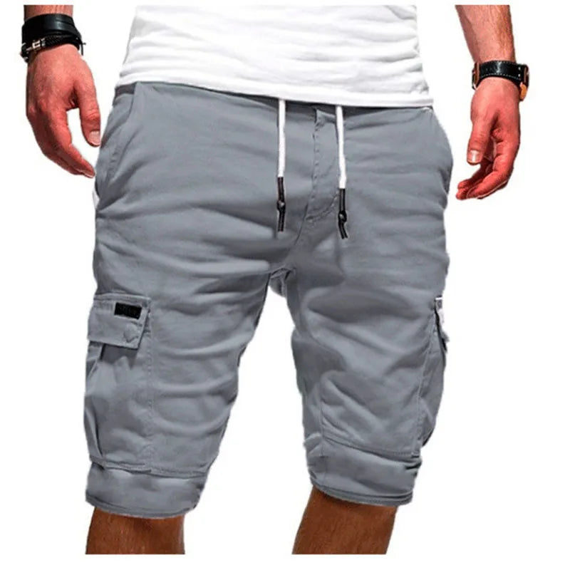 Men's Green Cargo Tactical Shorts