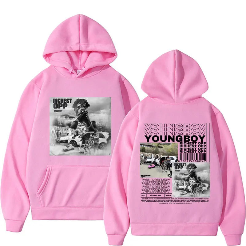 YoungBoy 2025 New Album Graphic Hoodies