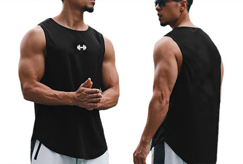 Men's Sleeveless Gym Tank Top – Breathable Muscle Vest for Training