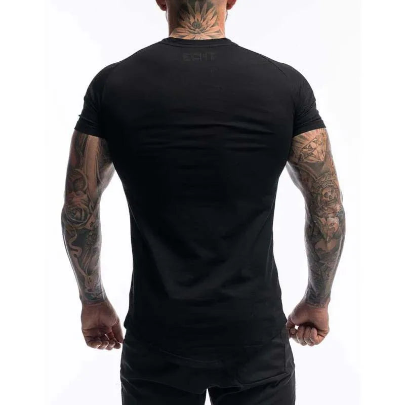Men's T Shirt Men Summer Short Sleeve Cotton Tshirt Slim Fit Tops Tee Brand Male Clothing Casual Fashion T-shirts Men