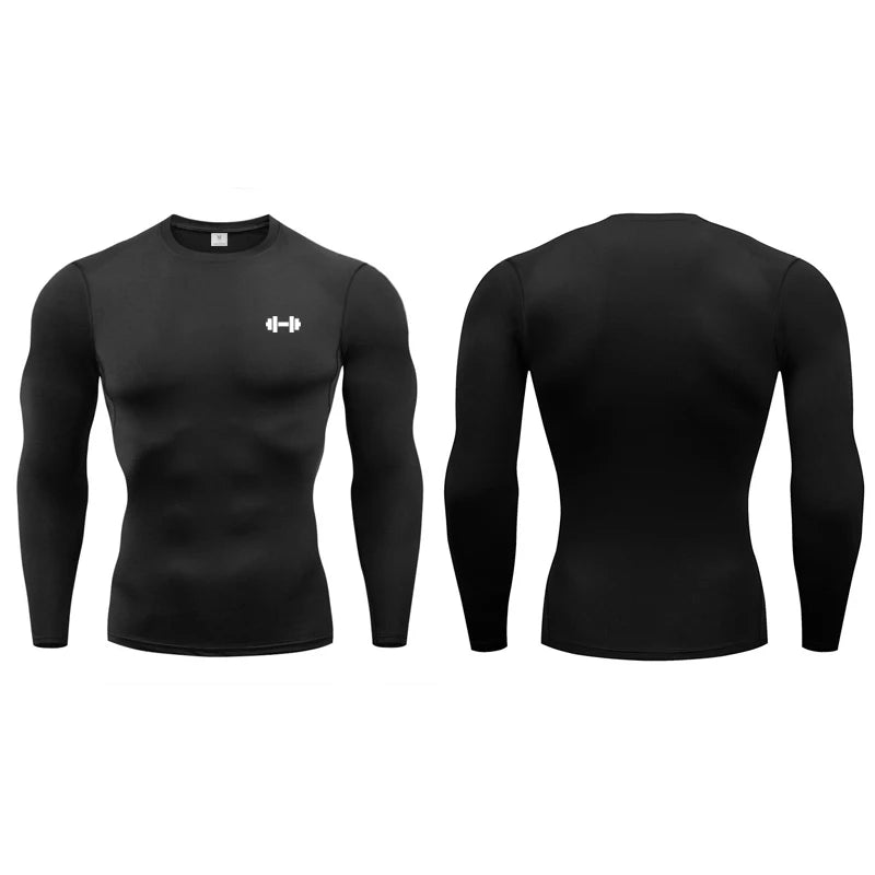 Compression T Shirts Long Sleeve Sportswear Training Exercise