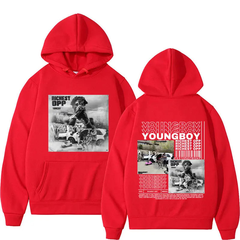YoungBoy 2025 New Album Graphic Hoodies