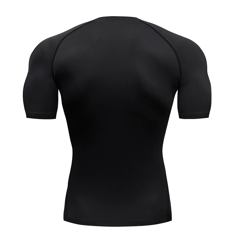 Men's Elastic Quick-Dry Sportswear T-Shirt