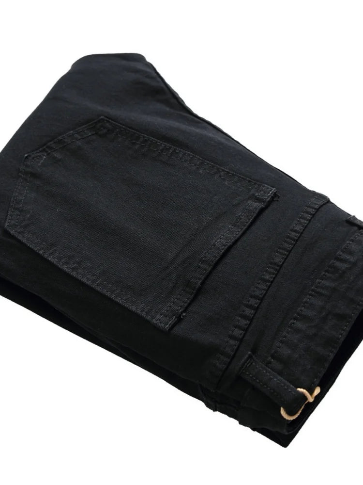 Men's Slim Ripped Streetwear Jeans