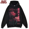 Anime Aesthetic Spider Lily Washed Tee 03