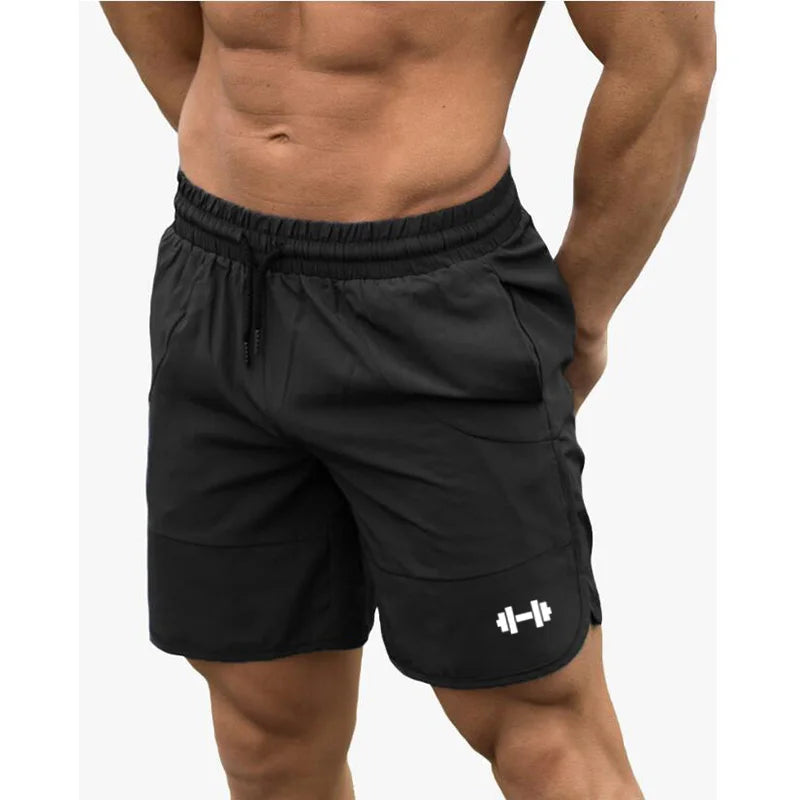 Men's Casual Gym Shorts – Multi-Sport Training Short Pants black