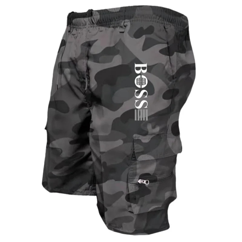 Men's Multi-Pocket Jogger Shorts