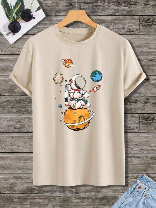 Astronaut print t-shirt