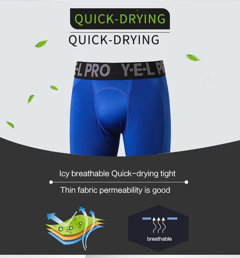 Quick-Drying Compression Leggings Workout