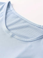 Sports T-shirt women breathable sexy beauty back fitness wear quick dry  yoga top