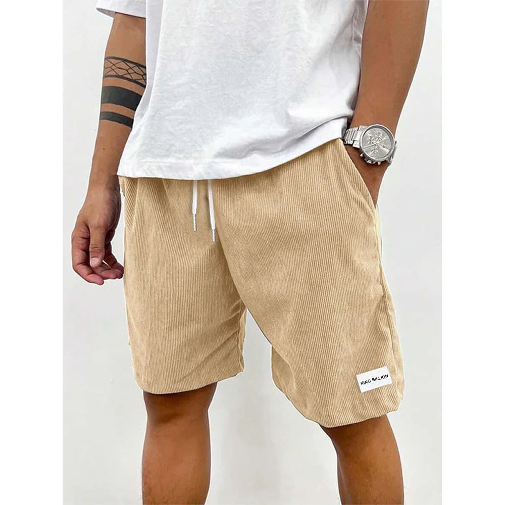 Men's Corduroy Beach Shorts khaki