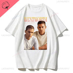 Men Vintage T Shirts Tv Series Prison Break Aesthetic Clothing Michael Scofield Y2k Shirt Streetwear Printed T-shirt Top Cotton