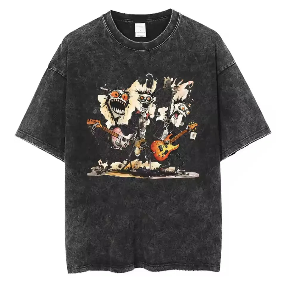 Ghost Band Vintage Skeleton Rock Tee 23