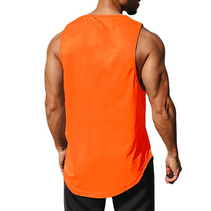 Men's Sleeveless Gym Tank Top – Breathable Muscle Vest for Training