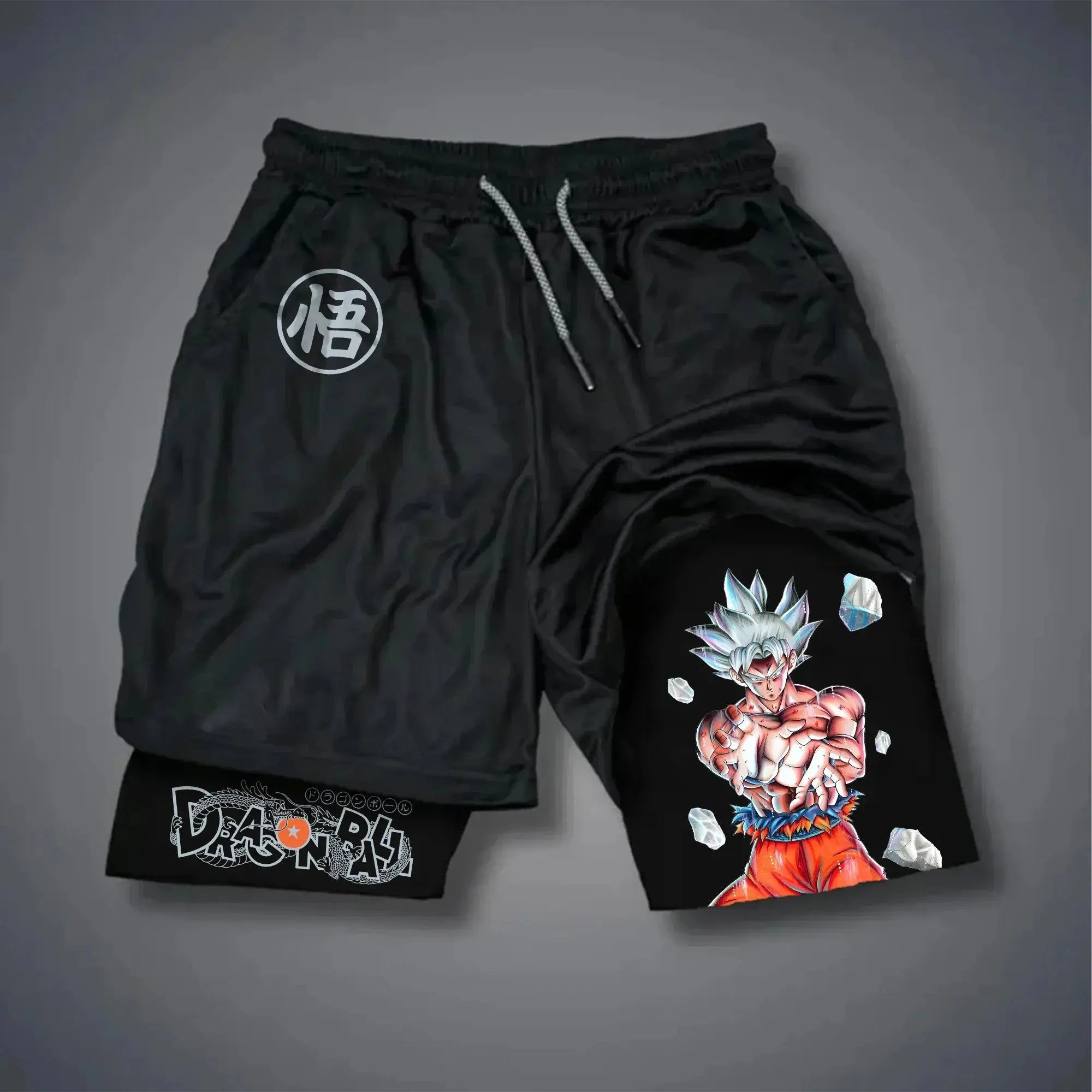 Dragon Ball Z Retro Athletic Shorts – Breathable Quick-Dry Training Shorts... 3