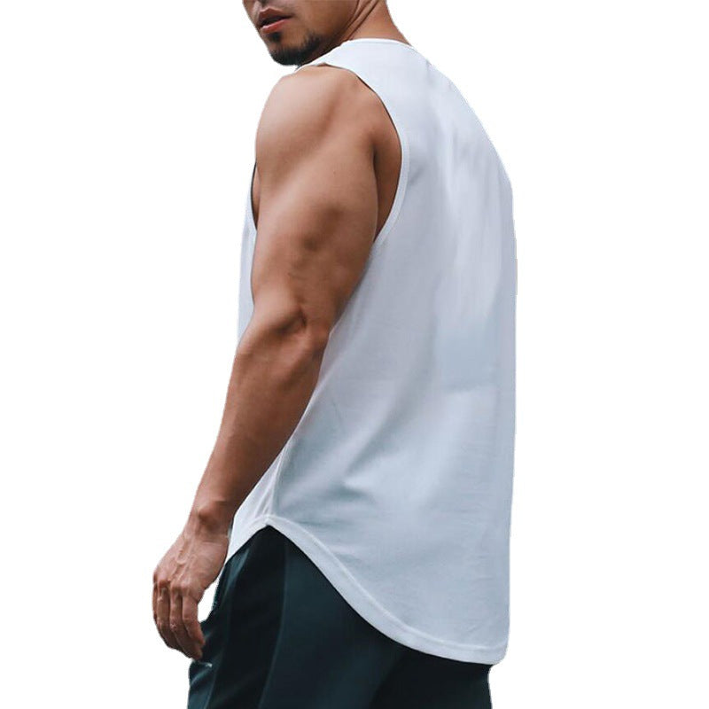 Men's Sleeveless Gym Tank Top – Breathable Muscle Vest for Training