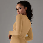 Top Long Sleeves  Fitness n Clothing Elastic Breathable