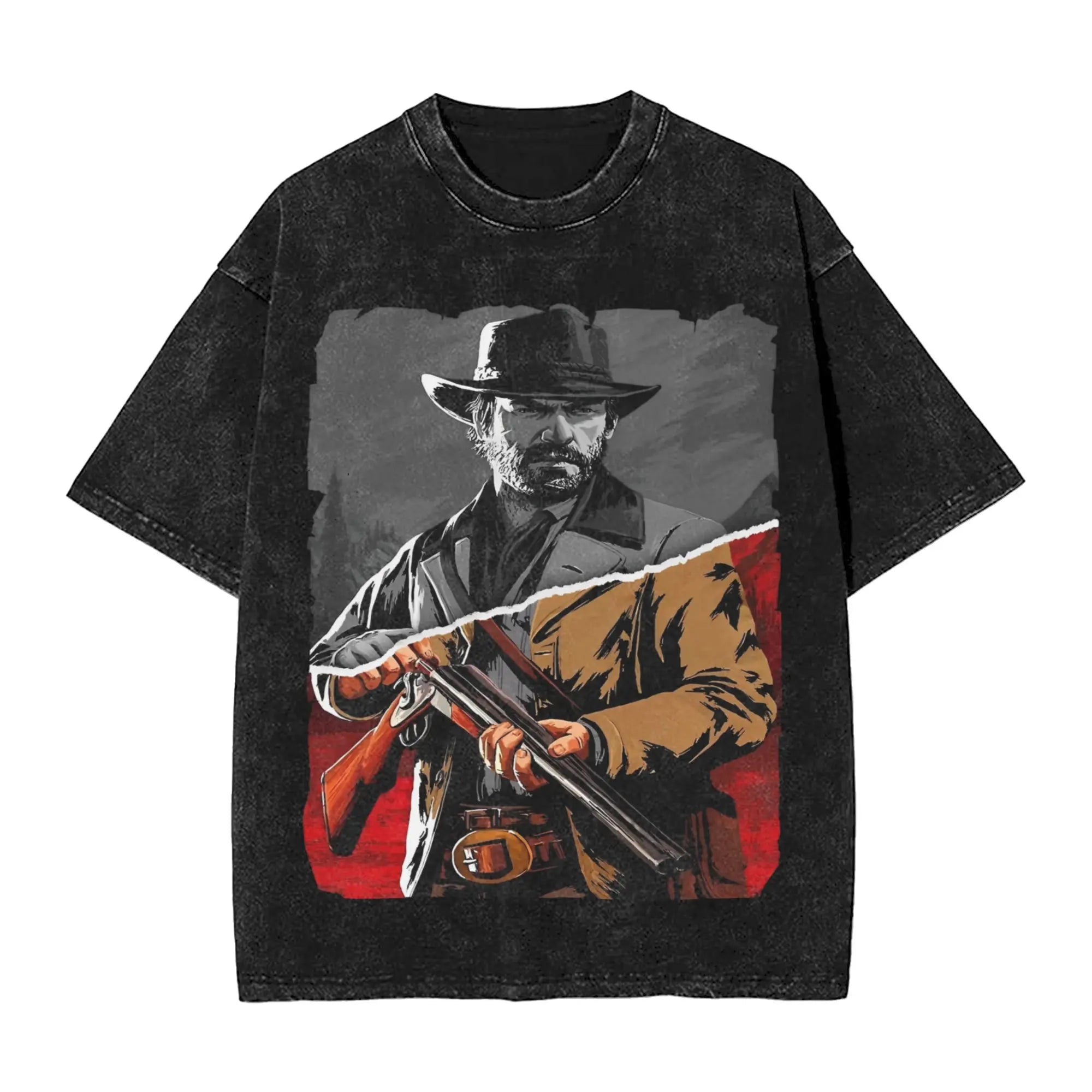 Men Red Dead Redemptions 2 T Shirts Film  Clothing Summer Street Style Short Sleeve T-Shirt Crew Neck Leisure Tshirt Hot Sale