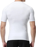 Men's Athletic Quick Dry T-shirt, suitable for gym workouts, fitness, running. Compression shirt, sports undershirt, baselayer t