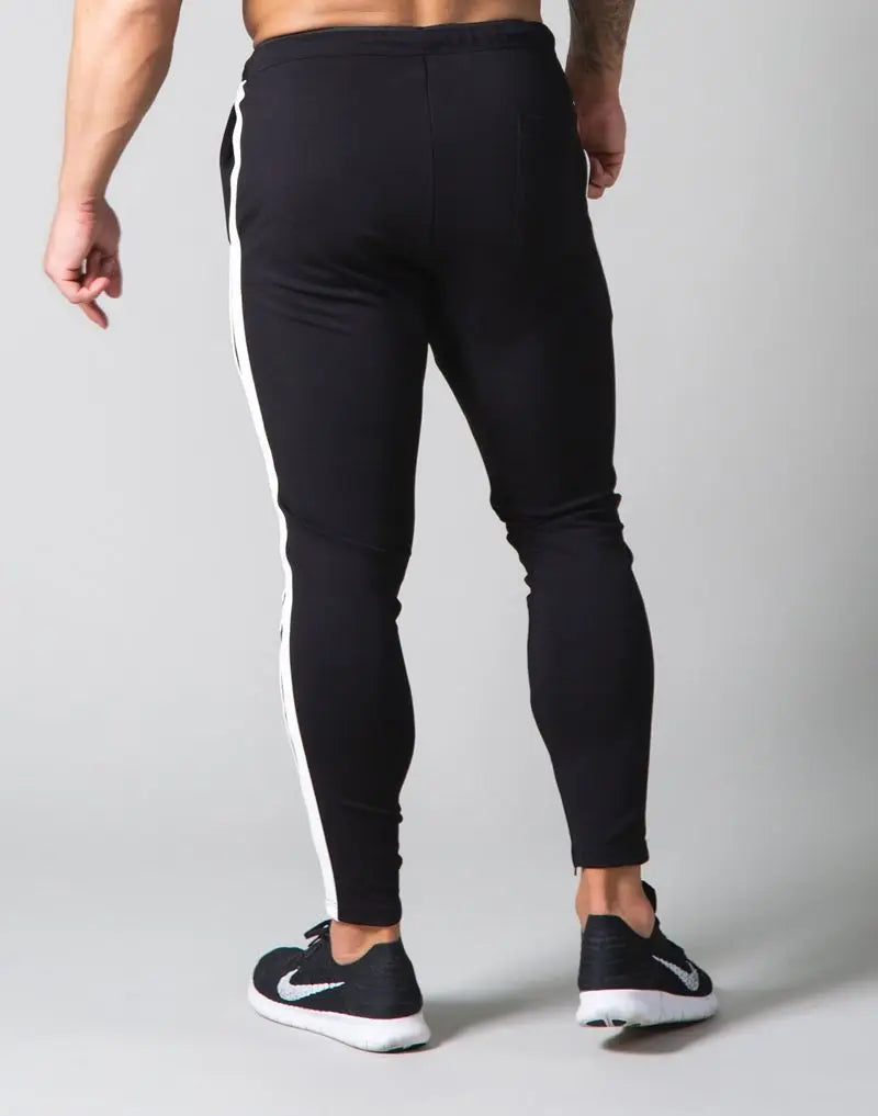 Men's Skinny Fit Jogger Pants – Polyester Training Sweatpants