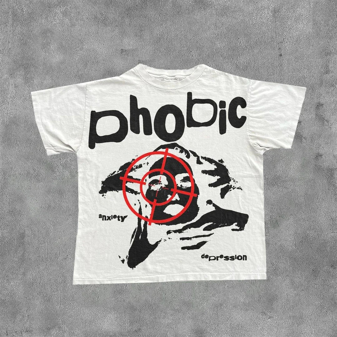 Vintage Dark Centipede Skeletal Graphic Tee 3