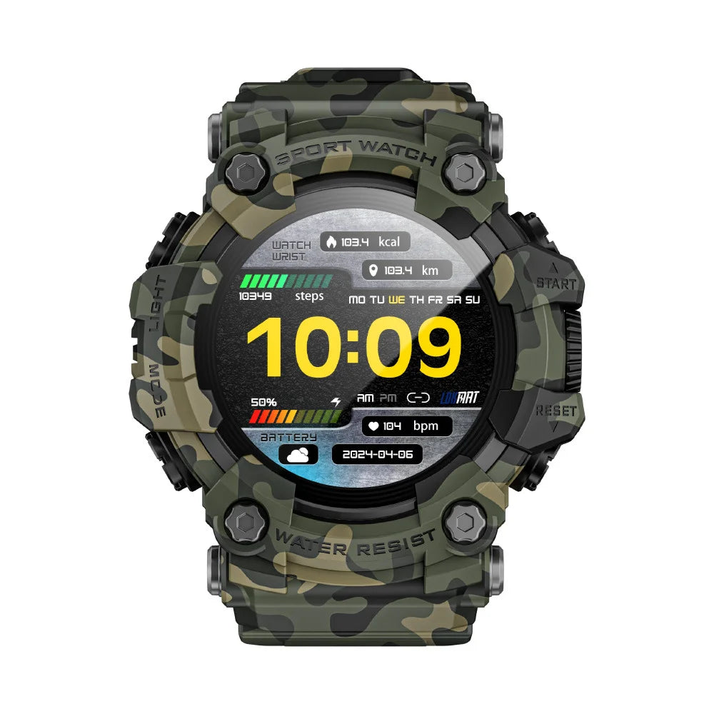 2025 Smart Fitness Tracker Watch for Men