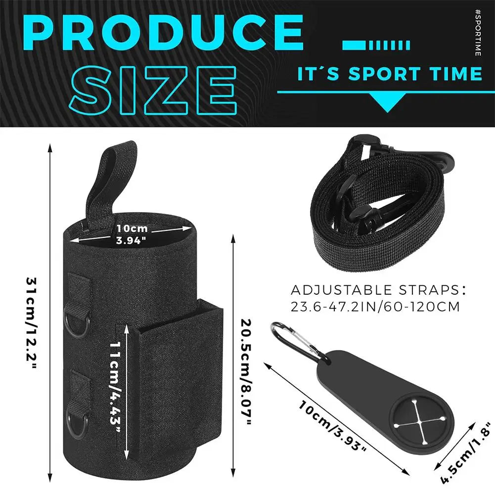 Magnetic Gym Water Bottle Holder