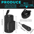 Magnetic Gym Water Bottle Bag Holder, Built-in Magnet for Easy Attachment to Metal Surface, Magnetic Bottle Sleeve Pouch