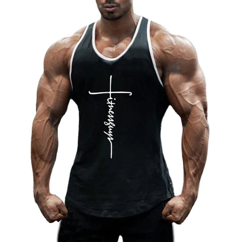 Men's Gym Tank Top — Muscle Fit
