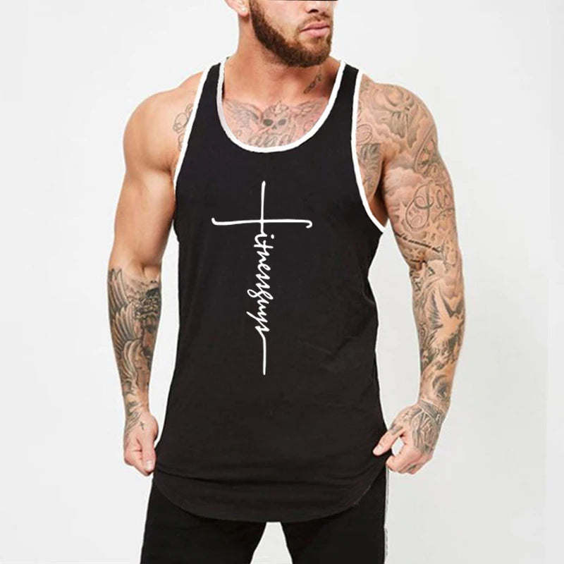 Men's Gym Tank Top — Muscle Fit