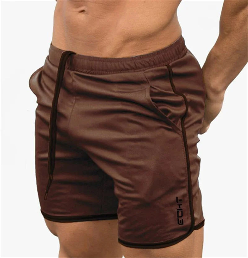 Men's Breathable Mesh Fitness Shorts – Quick-Dry Jogger & Beach Short Pants