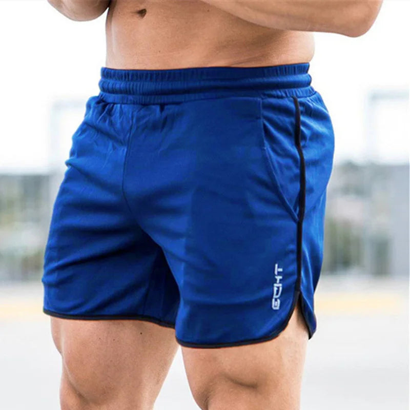 Men's Breathable Mesh Fitness Shorts – Quick-Dry Jogger & Beach Short Pants