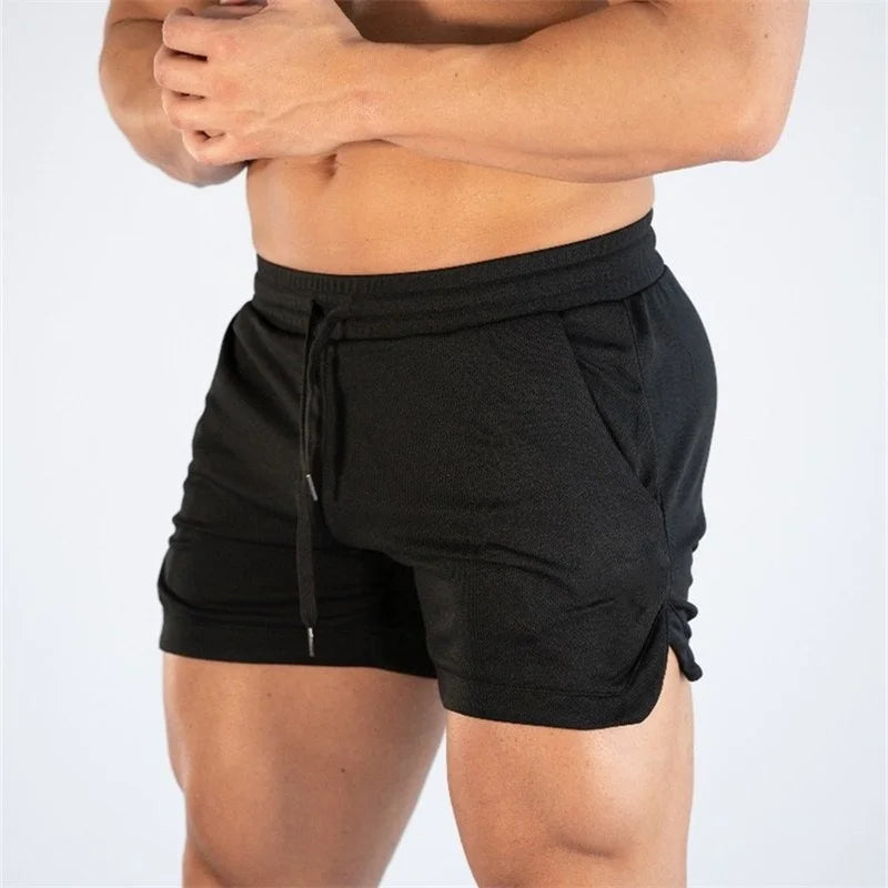 Men's Gym Fitness Shorts – Running & Jogging Sport Short Pants black