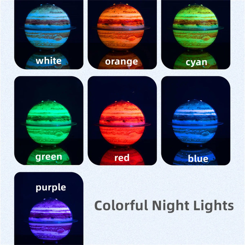 Galaxy Humidifier With Colorful Lights Air humidifier USB Humidifier Large Spray Atmosphere Night Light For Home Office Bedroom