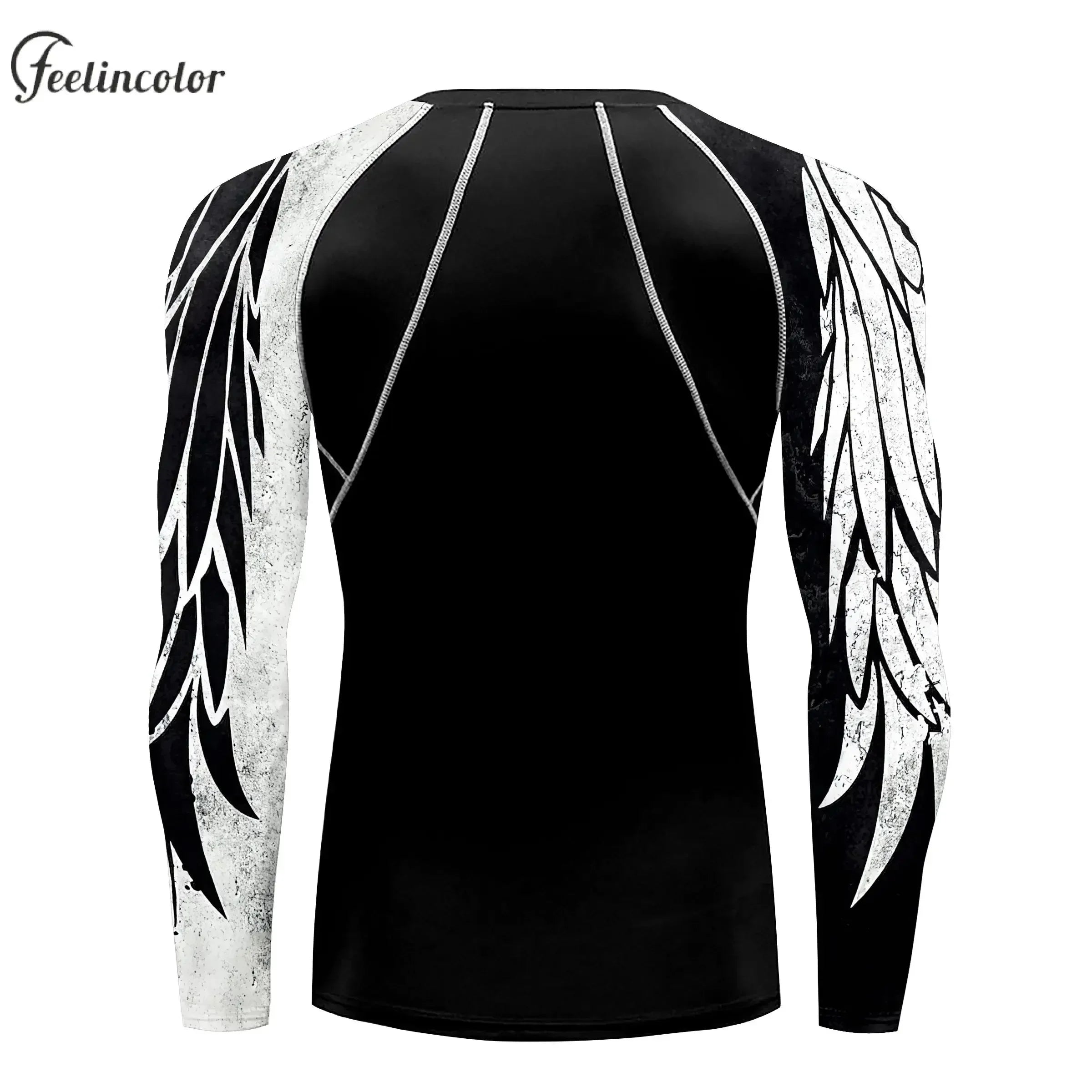 Compression Shirt 3D Print Wing Graphic