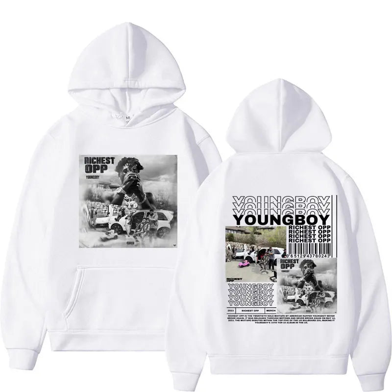 YoungBoy 2025 New Album Graphic Hoodies