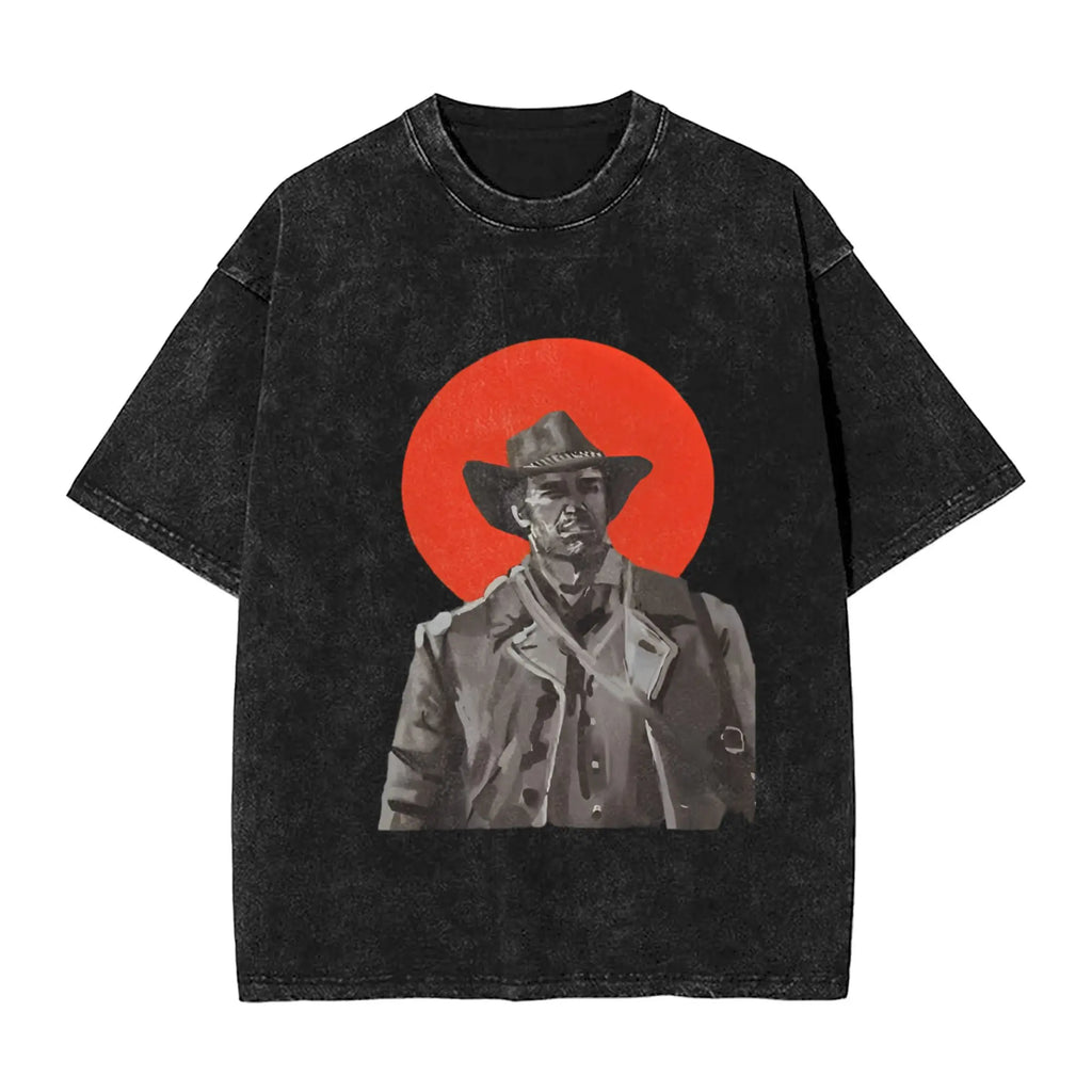 Men Red Dead Redemptions 2 T Shirts Film  Clothing Summer Street Style Short Sleeve T-Shirt Crew Neck Leisure Tshirt Hot Sale