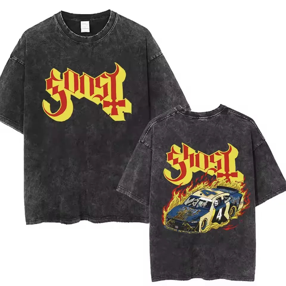 Ghost Band Vintage Skeleton Rock Tee 19