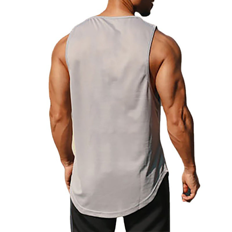 Men's Sleeveless Gym Tank Top – Breathable Muscle Vest for Training