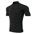 Men's Compression Workout T-Shirt All Black