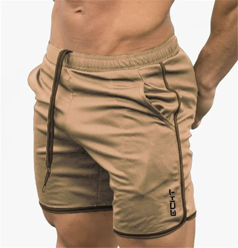 Men's Breathable Mesh Fitness Shorts – Quick-Dry Jogger & Beach Short Pants