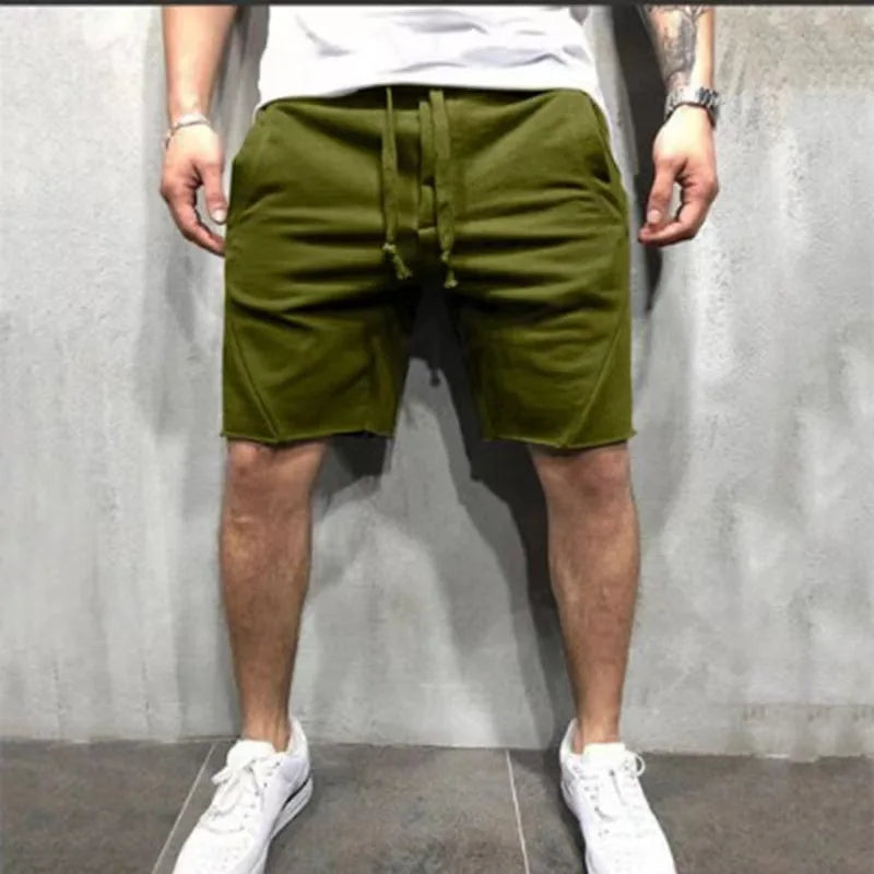 Men's Green Cargo Tactical Shorts Multiple pocket 4