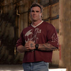 Summer new YA Trendy Brand Super Large T-shirt Men Sports Fitness Quick drying Breathable Large Mesh Printed Short Sleeve Top